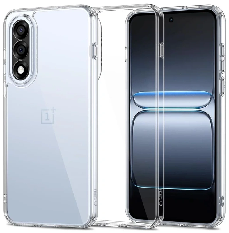 Techprotect OnePlus Nord 5 Flexair Hybrid dėklas, skaidri, 2 nuotrauka